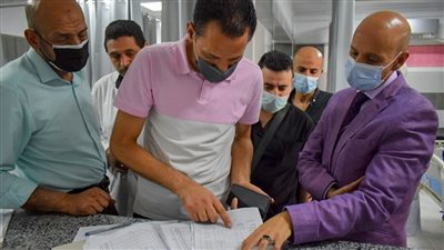 وكيل صحة الشرقية يتفقد سير العمل بمستشفى منيا القمح المركزي وأعمال التطوير بها
