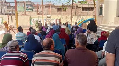 ندوه تثقيفية توعوية عن تطوير الريف المصري ضمن مبادرة حياة كريمة