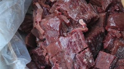 ضبط لحوم غير صالحة للاستهلاك الآدمي وتحرير محاضر للمخالفين بالمنوفية