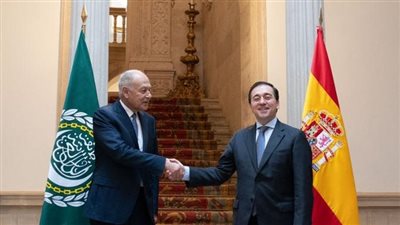 أبوالغيط يلتقي في مدريد مع ملك إسبانيا ويجري مباحثات مع وزير الخارجية الإسباني