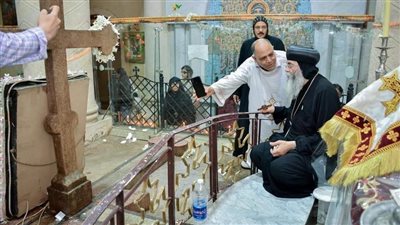 احتفالات أسبوع في دير القديسة دميانة ببلقاس - دقهلية (صور)