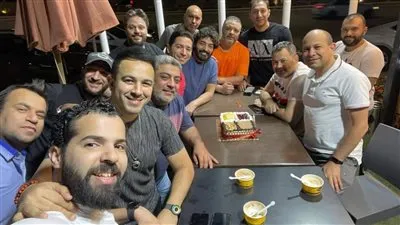 حميد الشاعري يحتفل بعيد ميلاد الإعلامي أحمد خيري