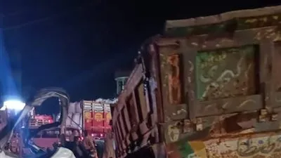 إصابة 14 عاملا إثر حادث انقلاب مقطورة جرار زراعي بالمنوفية