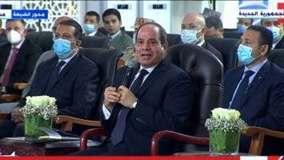 السيسي يستشهد بسيدنا يوسف خلال حديثه عن تخزين القمح (فيديو)
