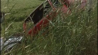 إصابة 3 أشخاص في حادث انقلاب سيارة على طريق زراعي بالدقهلية 