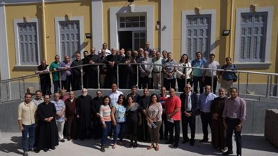 بطريرك الكاثوليك يجتمع بأعضاء المجلس الرعوي بالإيبارشية