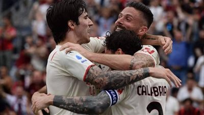 تعرف على حصاد ميلان في الدوري الإيطالي بعد اقتناص اللقب