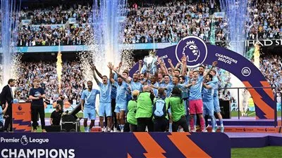 حصاد الدوري الإنجليزي 2022..مانشستر سيتي يتوج باللقب الثامن وإنجاز تاريخي لمحمد صلاح