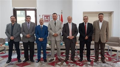 جامعة المنصورة الجديدة تستقبل لجنة لاعتماد وحدة التدريب على تكنولوجيا المعلومات 