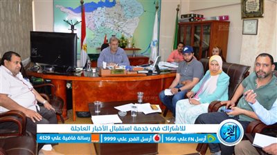 رئيس مياه الفيوم يوجه بسرعة الانتهاء من مشروعات 