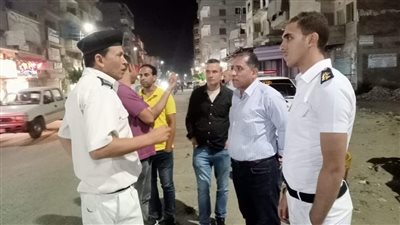 حملة ليلية لضبط الموقف القديم بالجمالية والمطرية دقهلية (صور) 