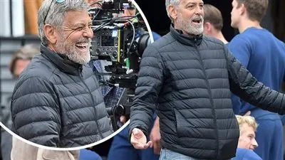 جورج كلوني يواصل تصوير مشاهد فيلمه الجديد في إنجلترا