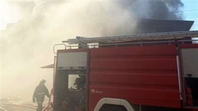 الحماية المدنية تسيطر على حريق شقة سكنية فى البساتين