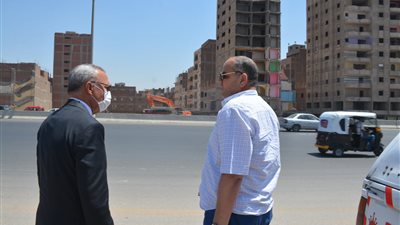 محافظ القليوبية يتفقد أعمال إزالة المباني المتعارضة مع توسعة الطريق الدائري