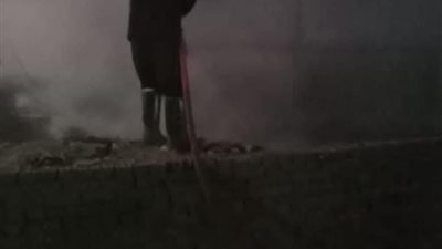 تفاصيل إخماد حريق اندلع بقطعة أرض بالوراق