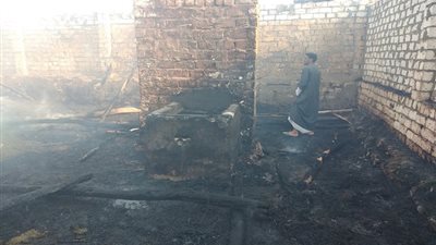 السيطرة علي حريق امتد لـ 3 أحواش بسوهاج