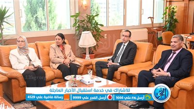 رئيس جامعة الفيوم يستقبل لجنة قطاع الدراسات الصيدلية بالمجلس الأعلى للجامعات