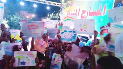 ختام فعاليات المسرح المتنقل بقرية الشطب لثقافة أسوان (صور)