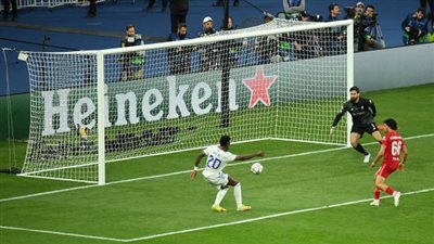 نهائي دوري الأبطال.. فينيسيوس جونيور يضرب شباك ليفربول بالهدف الأول (فيديو)