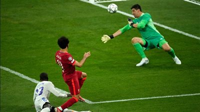 كورتوا رجل نهائي دوري أبطال أوروبا