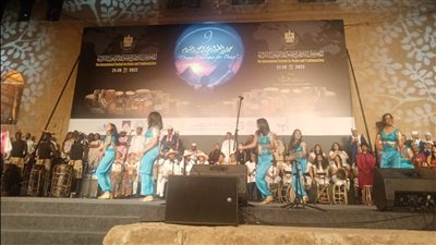 مهرجان الطبول الدولي يختتم فعالياته على مسرح بئر يوسف بقلعة صلاح الدين الأيوبي