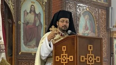 النائب البطريركى يترأس القداس الاحتفالي لختام الشهر المريمي