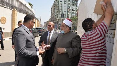 محافظ الدقهلية يشهد استلام الدفعة الثامنة من لحوم صكوك الطعام (فيديو وصور)