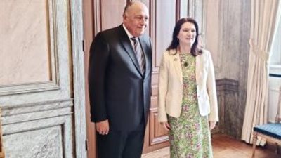 سامح شكرى يبحث مع وزيرة خارجية السويد القضايا محل الاهتمام المشترك 
