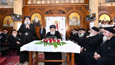 البابا تواضروس يصلي عشية عيد دخول المسيح أرض مصر.. ويلقي كلمة في دير البراري