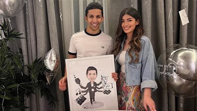 بهذا الطريقة.. ليلى أحمد زاهر تحتفل بعيد ميلاد هشام جمال