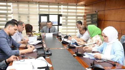 نائب محافظ الدقهلية يترأس اجتماع لجنة مراجعة العقارات الجاري تنفيذها