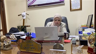 رئيس مركز المنصورة تتابع أعمال تطوير وتجميل مداخل المدينة 