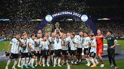  منتخب الأرجنتين يتوج بطلًا لكأس الأبطال على حساب إيطاليا