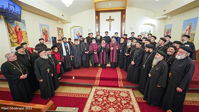 الكنيسة تهنى الأنبا رافائيل لحصوله على درجة الماجستير فى اللاهوت من جامعة هولى صوفيا