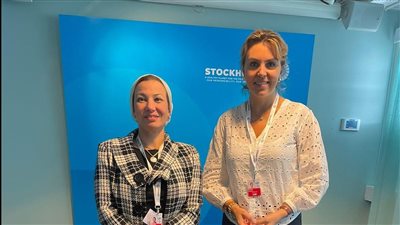 وزيرة البيئة تلتقى مع نظيرتها الهولندية لبحث سبل التعاون المشترك