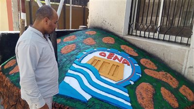 تصميم شعار محافظة قنا وتجميل نطاق مجلس قروي أبومناع غرب بدشنا (صور)