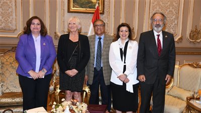 خارجية الشيوخ تستقبل وفد جمعية الصداقة الفرنسية المصرية 