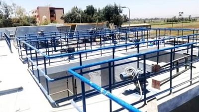  محافظ سوهاج يتابع أعمال تنفيذ محطة مياه الشرب المطورة بجرجا