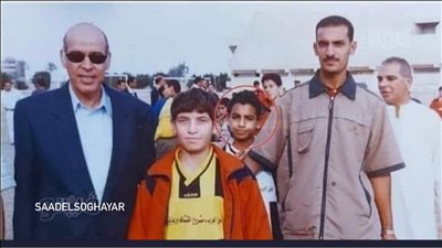 بصورة من الطفولة.. سعد الصغير يستعيد ذكرياته مع محمد صلاح 