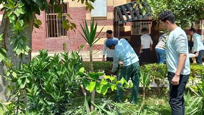 تنظيم اليوم البيئي الثاني لكلية السياحة والفنادق جامعة المنصورة