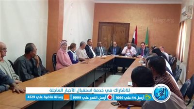 مستشار وزير الزراعة يتابع الموقف التنفيذي لتوريد القمح بالفيوم 