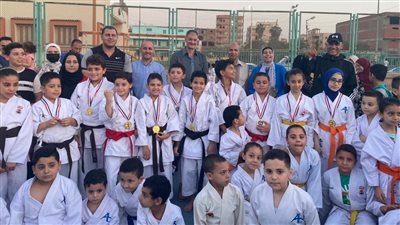تألق وتميز لاعبي الكاراتية بمركز شباب تلا في اختبار ترقي الأحزمة