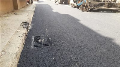 بدء أعمال رصف منطقة ٥٨ عمارة بحى الضواحى