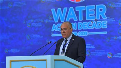 وزير الري: مصر من أكثر دول العالم التي تعاني من الشح المائى 