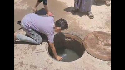 نائب البحيرة يحسم الجدل بشأن فيديو تبرك المواطنين بمياه الصرف الصحي 