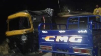 إصابة 6 أشخاص إثر تصادم 