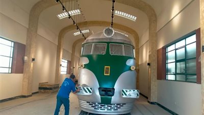  السكة الحديد تنتهي من ترميم القطار الملكي وإعادته لشكله التاريخي