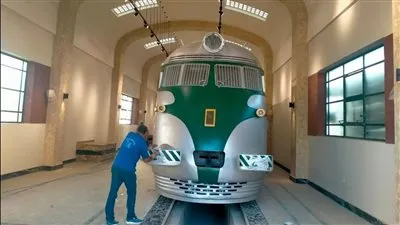 بعد 72 عاما.. قصة إعادة الحياة لقطار الملك فاروق ووضعه بمتحف المنتزه 