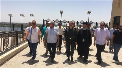 جولة تفقدية لمتابعة مشروع إحياء مسار العائلة المقدسة بالمنيا (صور)