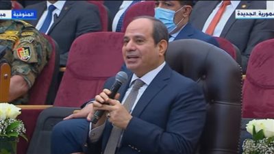 السيسي: توفير اللحوم صناعة وتستغرق وقتا